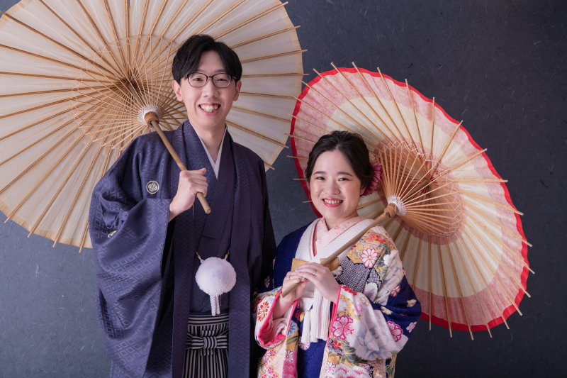 番傘でかっこよく!