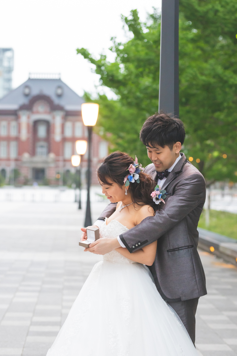 後ろからぎゅっ、、