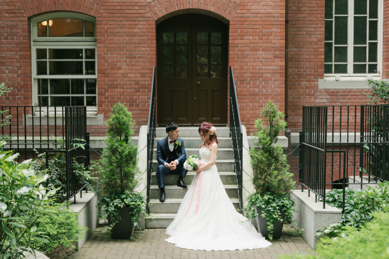 ドレスに着替えて