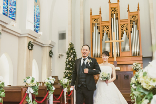 素敵なチャペルでご家族そろっての撮影！