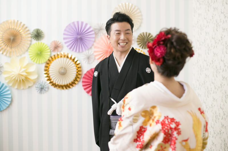 ご新郎様の反応は、、、