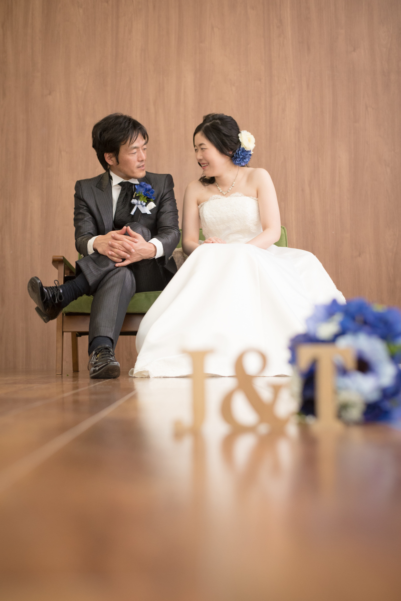 イニシャルオブジェで＊