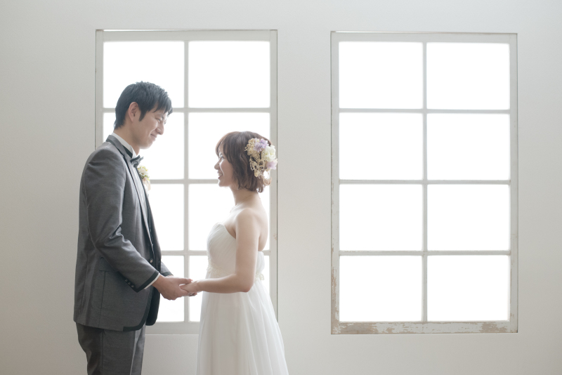 ＊可愛いスタジオでナチュラルフォトウェディング＊