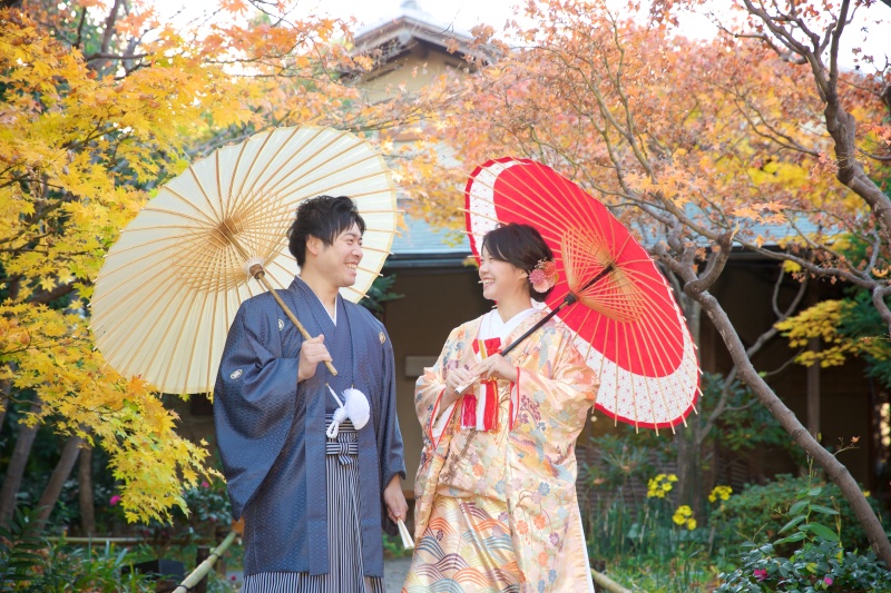 目白庭園の紅葉