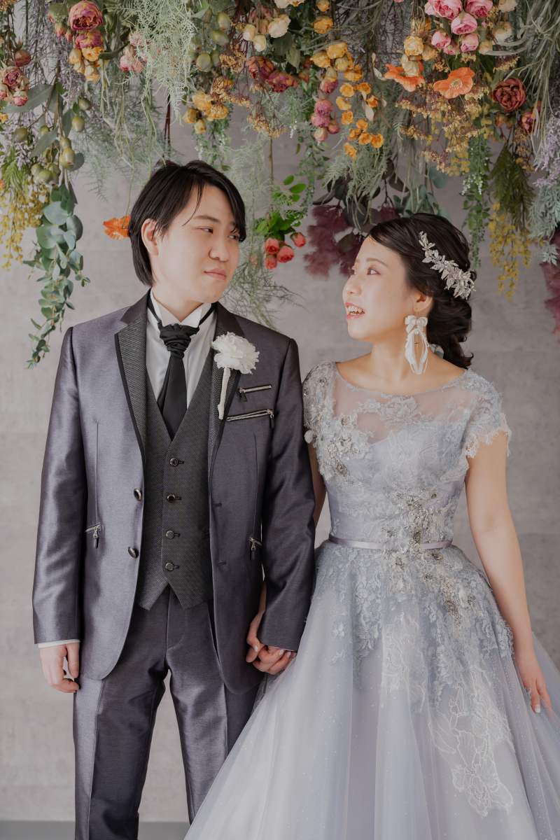 かわいさ満点!キュートなドライフラワーバックに♡