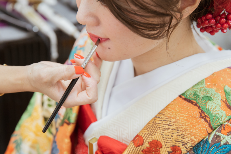 ご新婦様のお支度