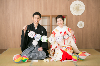 ＊スタジオで和装フォト＊