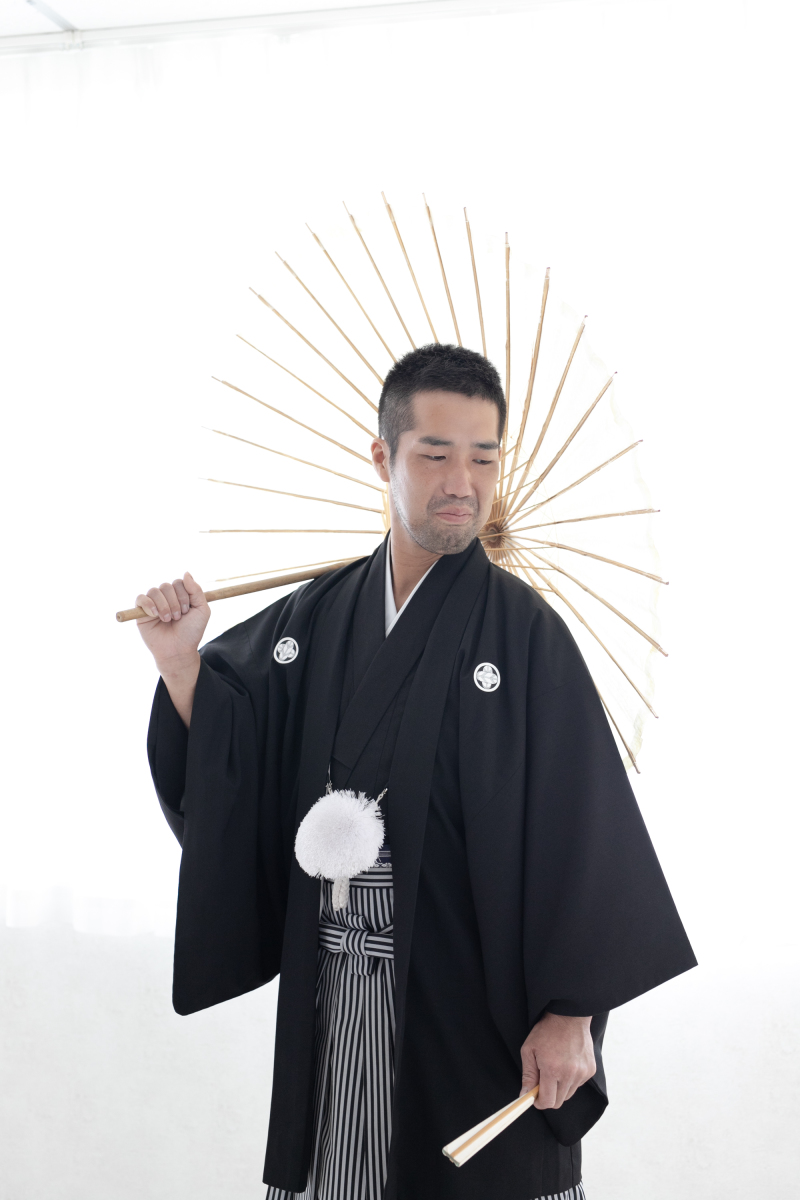 ご新郎様ソロショット