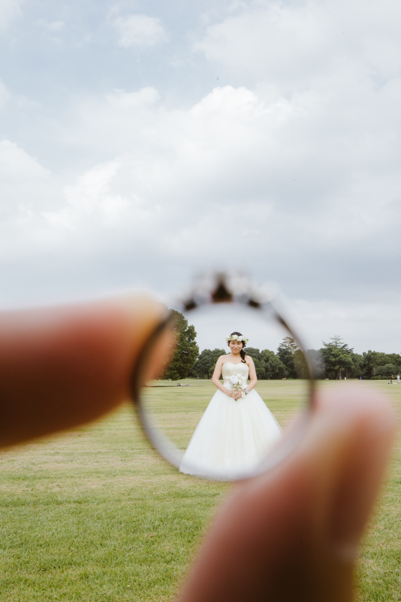 指輪と一緒に！