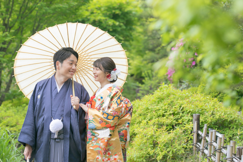 相合傘風に