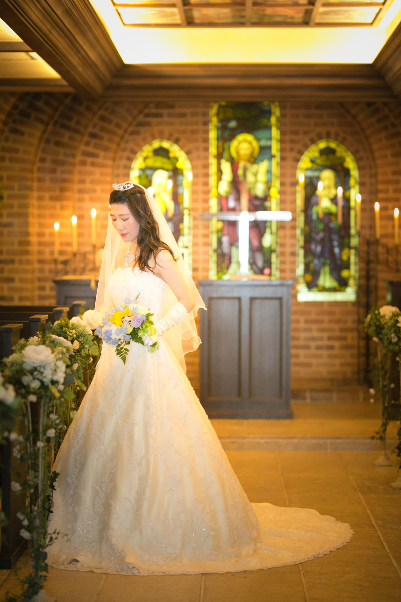 ご新婦様ソロショット♪