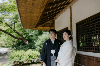 小石川後楽園　和装ロケーション