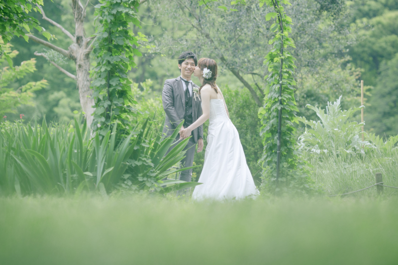 ほっぺにチュー