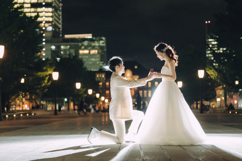 プロポーズシーン