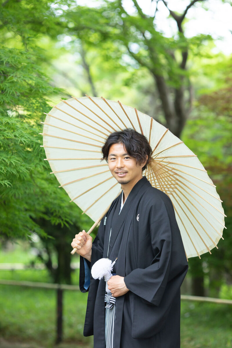 ご新郎様ソロショット