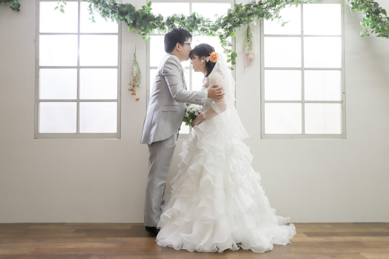 ベールアップのシーン