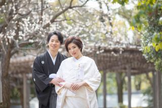 和洋装　ロケーション撮影