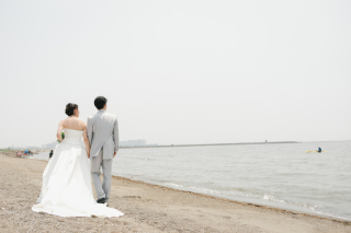 洋装　ロケーション