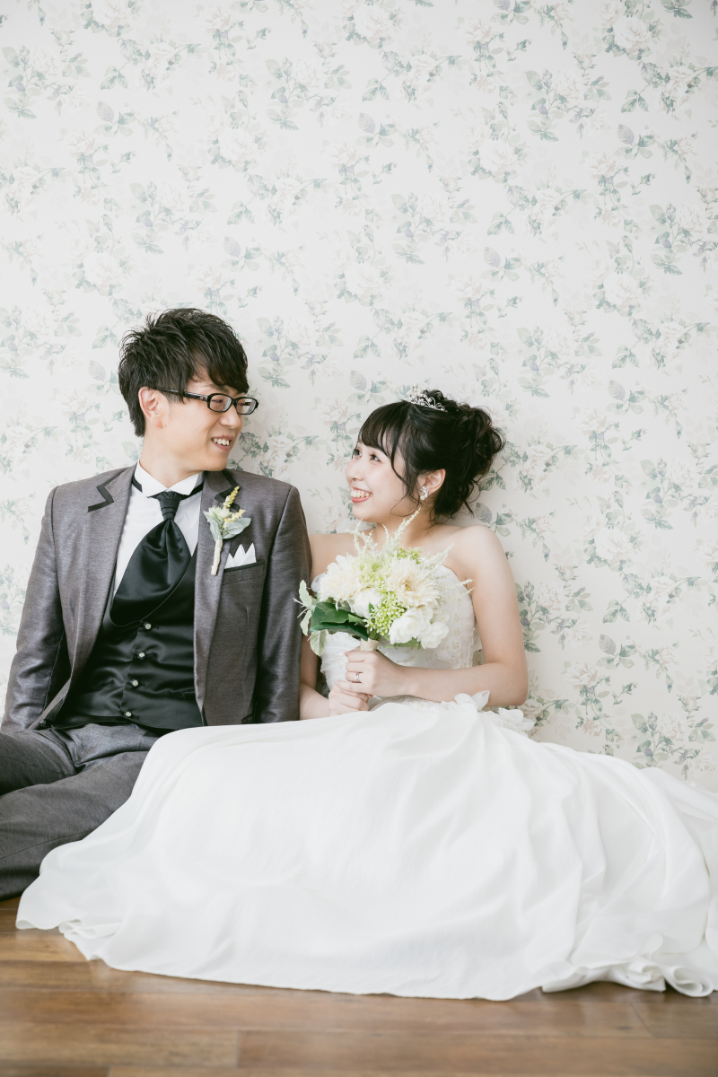 お座りショット