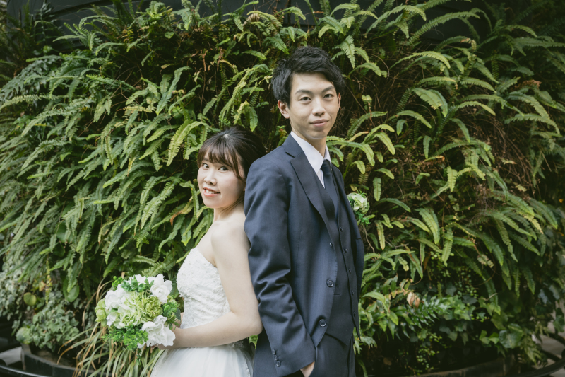 和洋装スタジオロケーション撮影