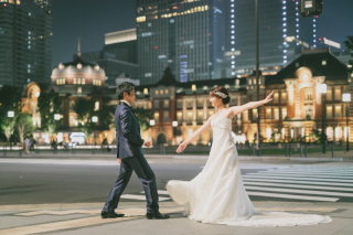 夜景　ロケーションフォト