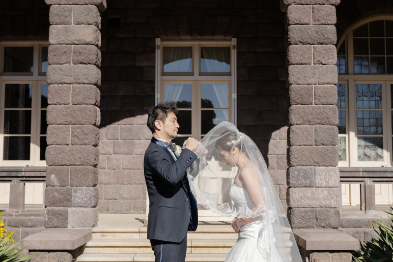 ベールを使って＊