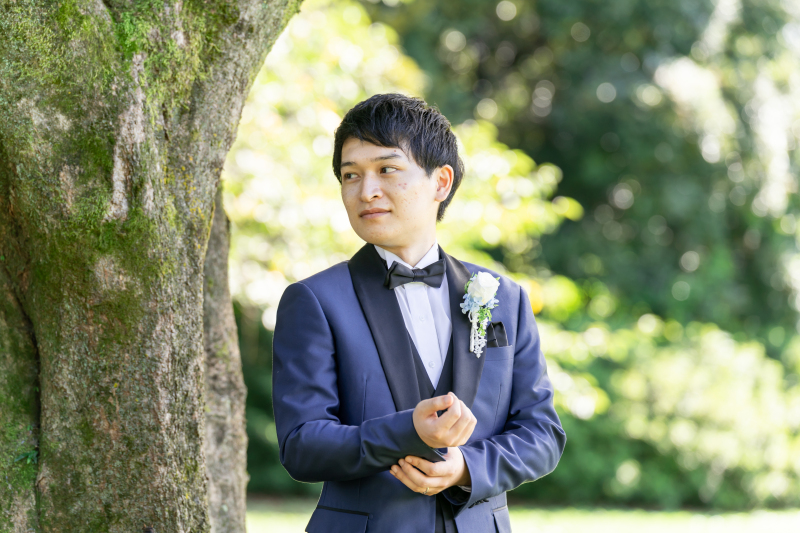 ご新郎様ソロショット☆