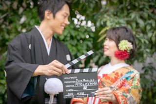 和装&洋装　庭園+チャペル　ロケーション