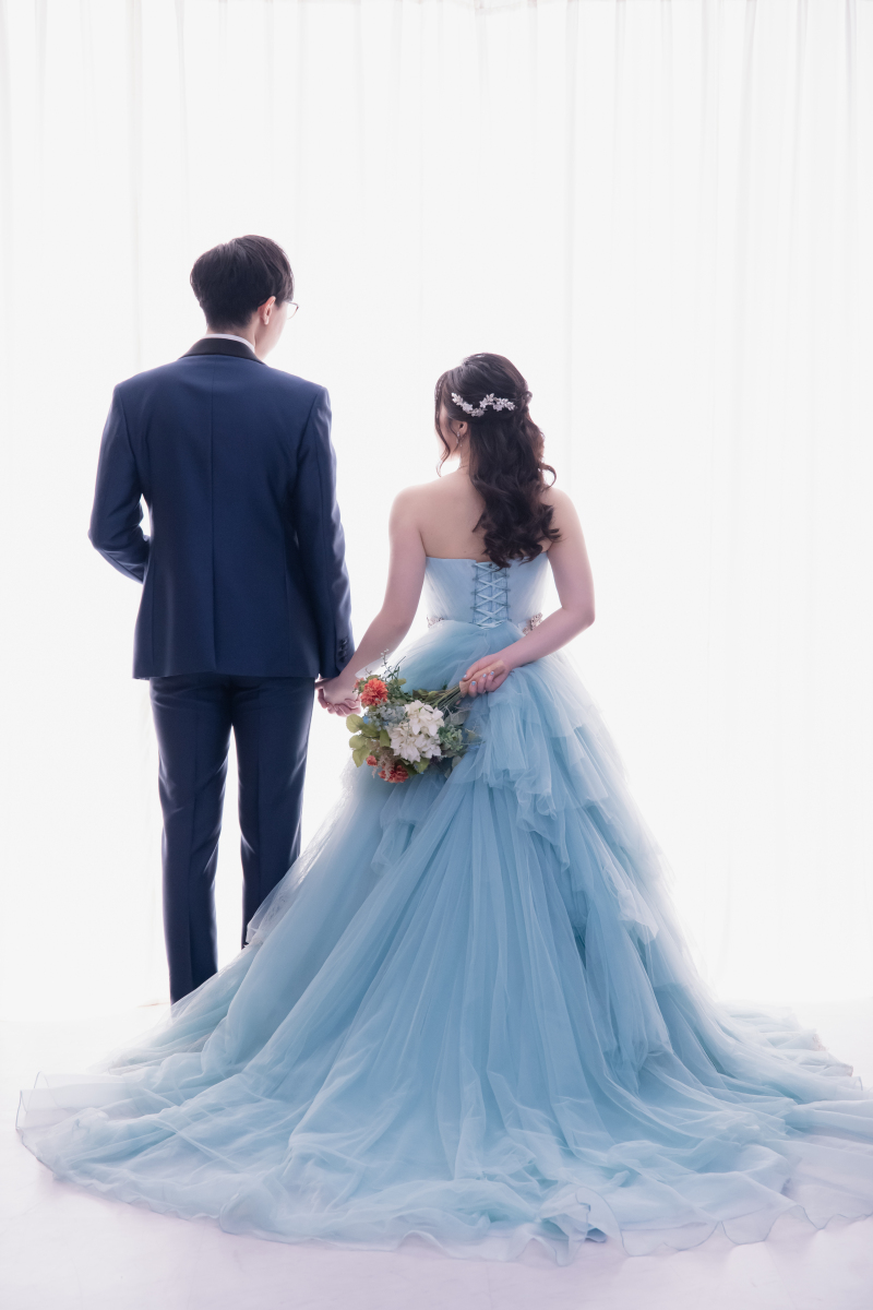 ボリューム満点のハーフアップ