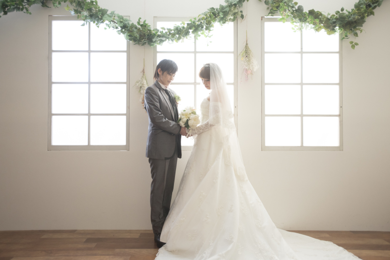 タキシード×ドレス