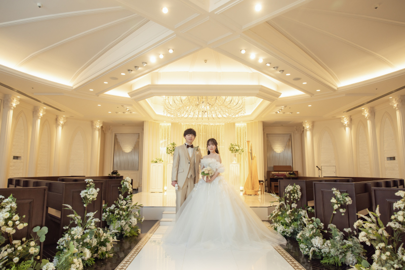 ご家族と一緒に＊チャペルでフォトウェディング♪