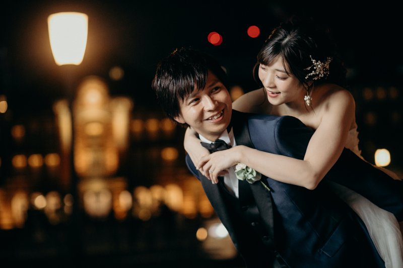 おんぶショット