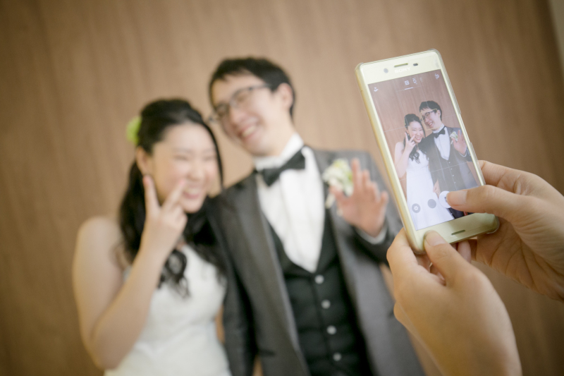 スマホを使って☆