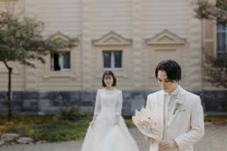 重厚感ある岩崎邸での撮影