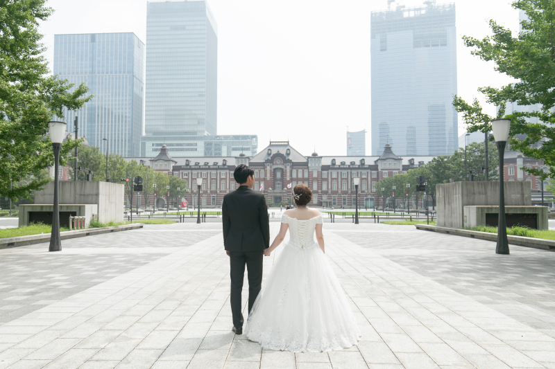 洋装 ロケーション