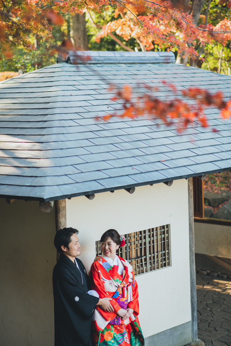 紅葉をいれて、、