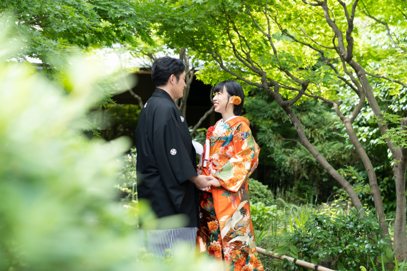 目白庭園にて