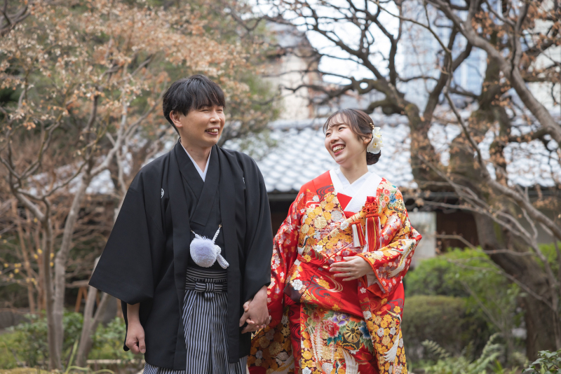 決まりきったポーズではなくお二人らしさを大切に