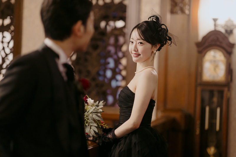 新婦様ソロショットが素敵！