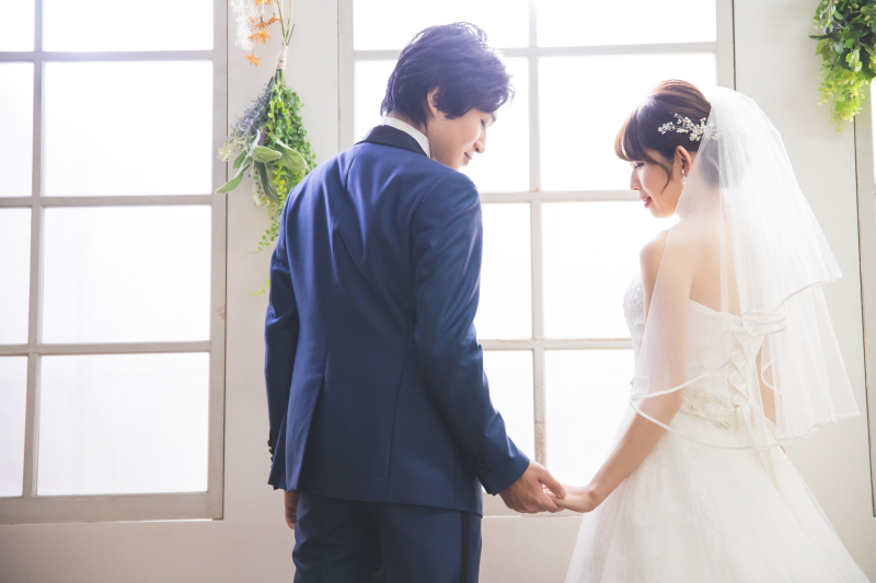 洋装和装　スタジオ撮影