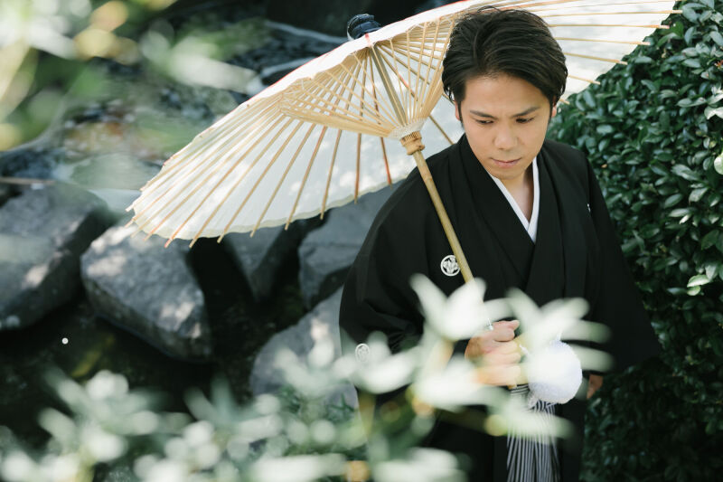 ご新郎様ソロショット