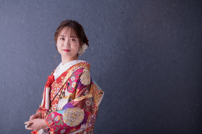 ご新婦様ソロショットも