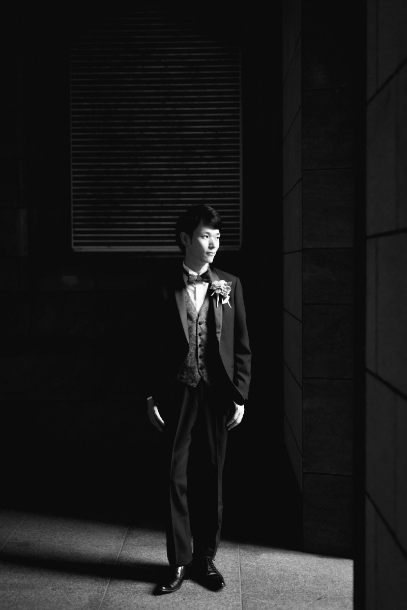 ご新郎様ソロショット
