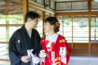 清澄庭園とスタジオ＊