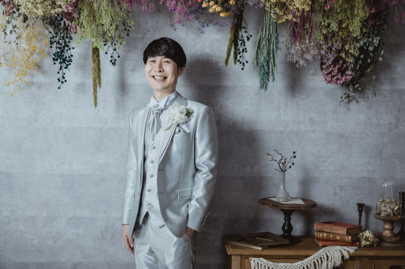 ご新郎様ソロショット