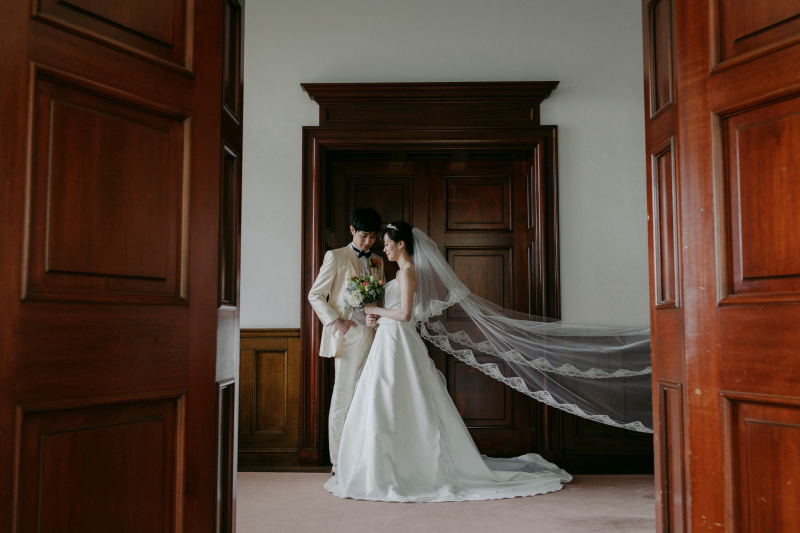 洋館の中でのお写真