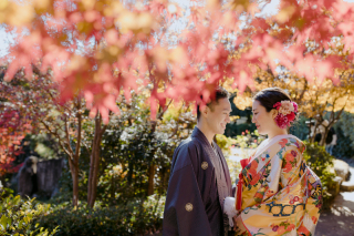 和装　紅葉ロケーション