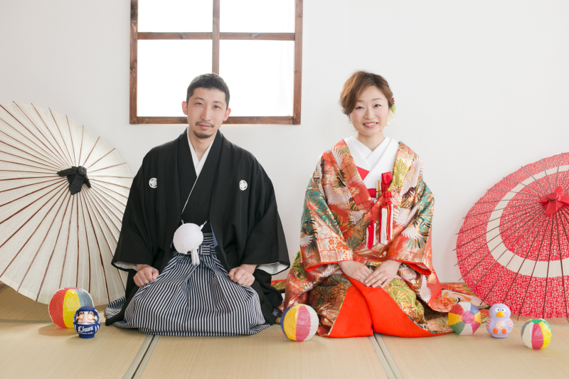 アイテムを添えて