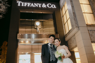 和洋装スタジオロケーション撮影