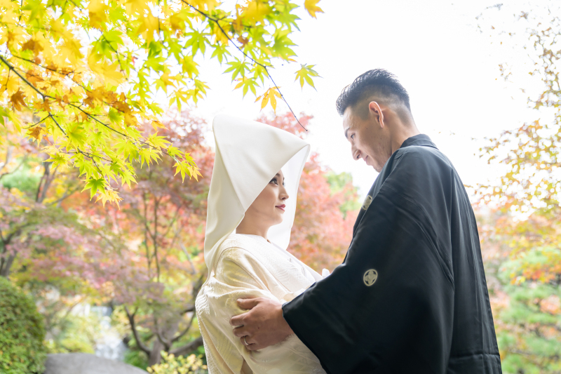 和装 紅葉ロケーション